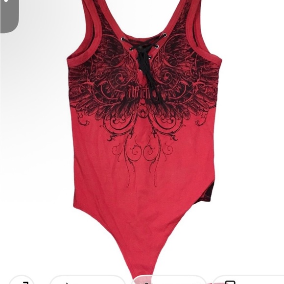 Rare Affliction Bodysuit Size Xsmall Worn A Couple Times - Picture 1 of 1